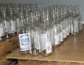 Fake Vodka Factory Raided in Aintree