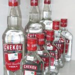 Fake Chekov Vodka Sold in England