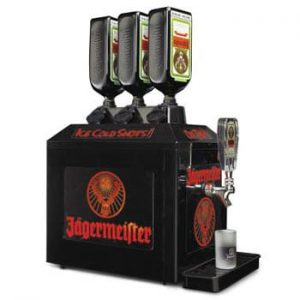 Jager machine to pour Jagermeister shots from tap