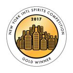New York International Spirits Competition Gold Winner 2017 New York International Spirits Competition Gold Winner 2017