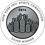NY International Spirits Silver Winner 2016 NY International Spirits Silver Winner 2016