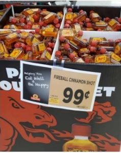 Fireball nips shots